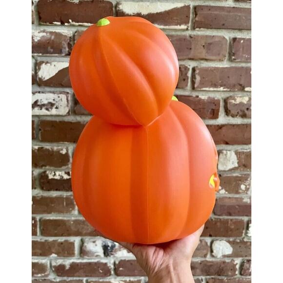 2024 Disney Parks medium Mickey Mouse Light Up Pumpkin Jack-O-Lantern Blow Mold - Picture 5 of 8